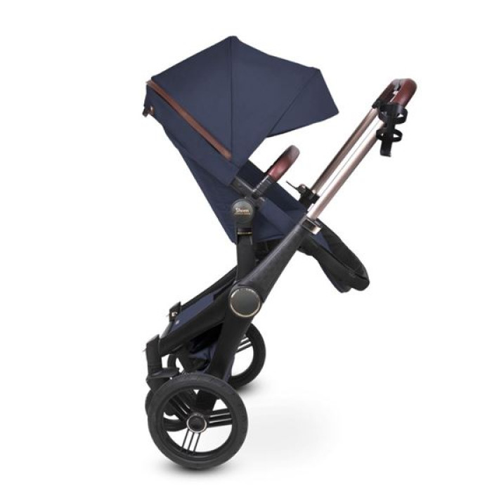 Коляска 2 в 1 Shom Roberto Verino Elegance Navy Blue