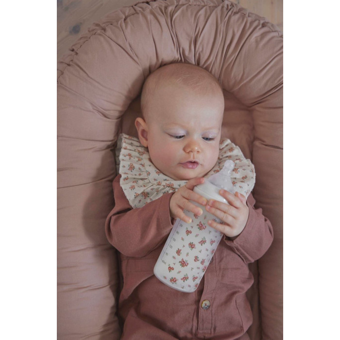 Дитяча скляна пляшечка Elodie Details Eat, Autumn Rose 250 мл.