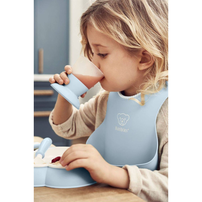 Набір слинявчиків BabyBjorn Powder Blue 2 шт.
