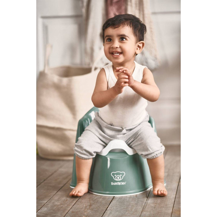 Дитячий горщик BabyBjorn Potty Chair Deep Green