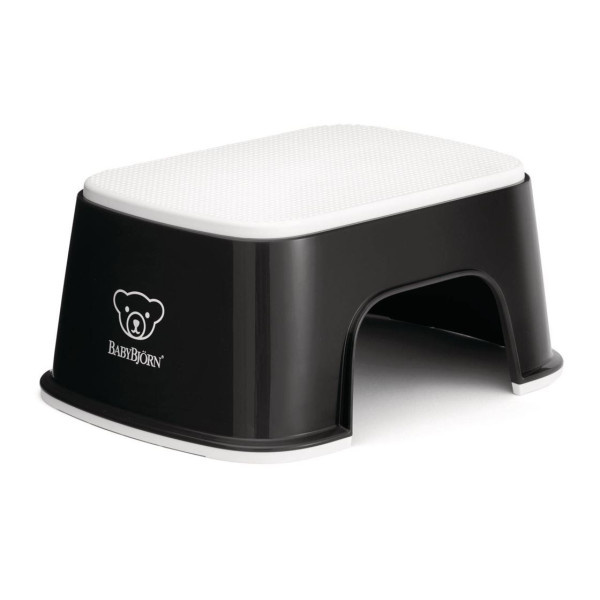 Дитяча підніжка - підставка BabyBjorn Step Stool Powder Black/White