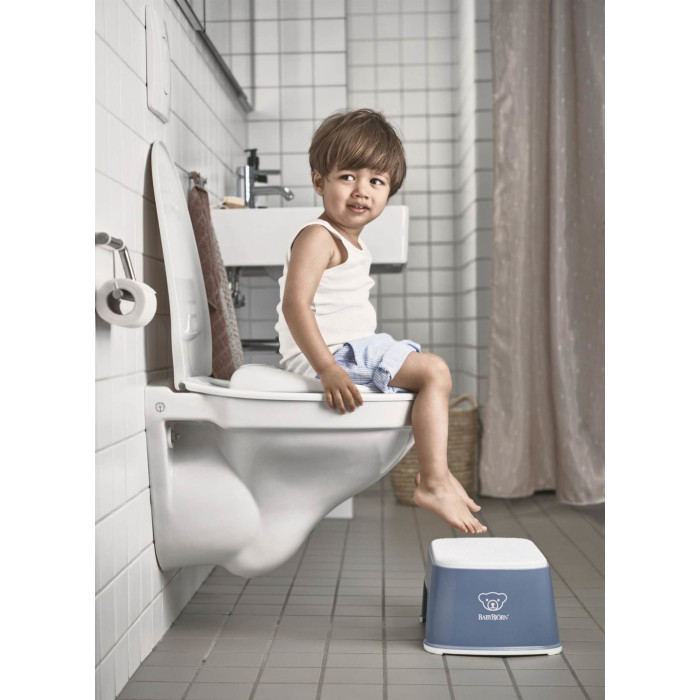 Дитяча підніжка - підставка BabyBjorn Step Stool Powder Blue/White