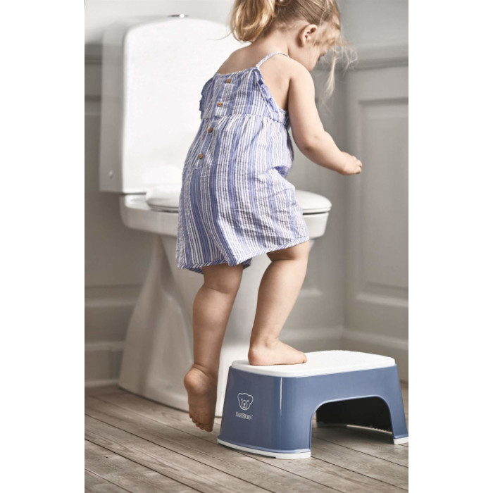 Дитяча підніжка - підставка BabyBjorn Step Stool Powder Blue/White