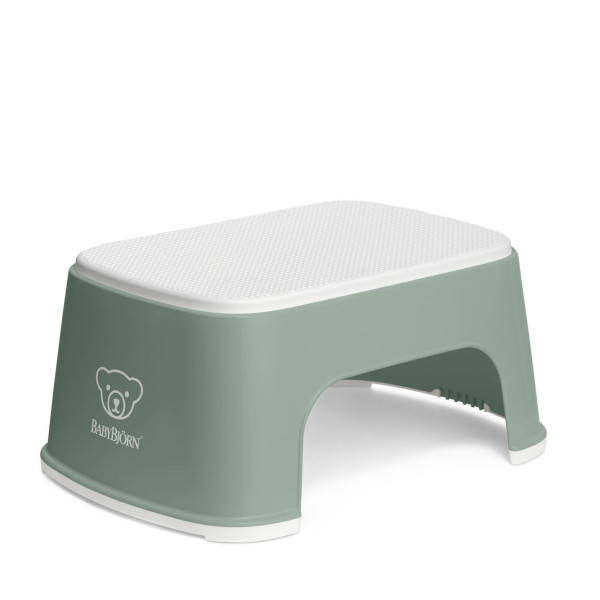 Дитяча підніжка - підставка BabyBjorn Step Stool Powder Green/White