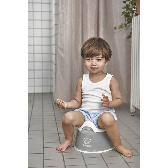 Дитячий горщик BabyBjorn Smart Potty Grey