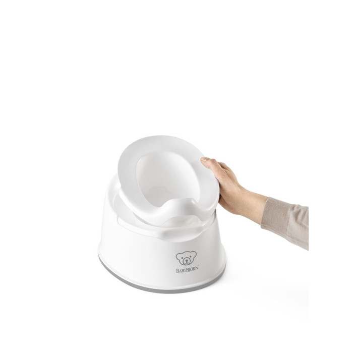 Дитячий горщик BabyBjorn Smart Potty White