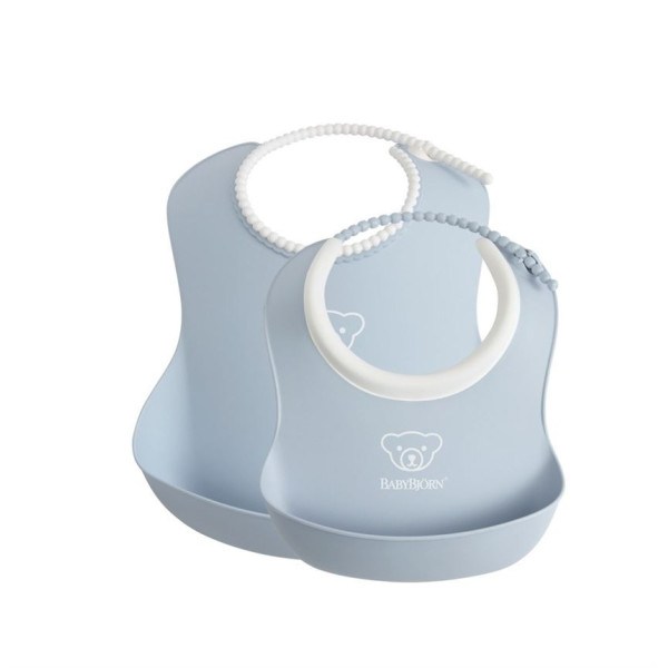 Набір слинявчиків BabyBjorn Powder Blue 2 шт.