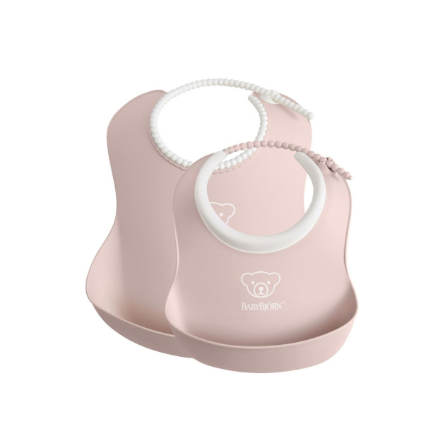 Набір слинявчиків BabyBjorn Powder Pink 2 шт.
