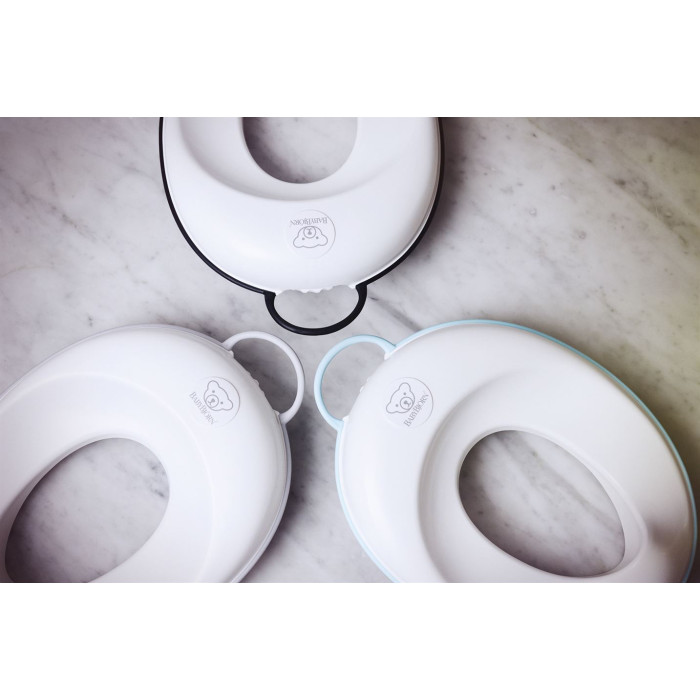 Дитяча накладка на сидіння унітаза BabyBjorn White/Turquoise
