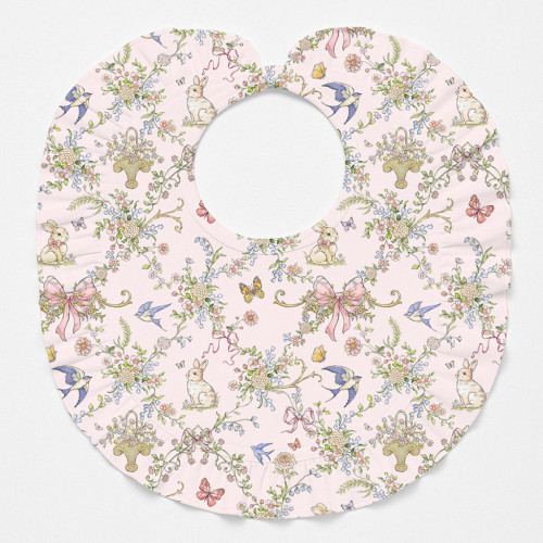 Слинявчик з обробкою рюшкой BIB006 PETAL