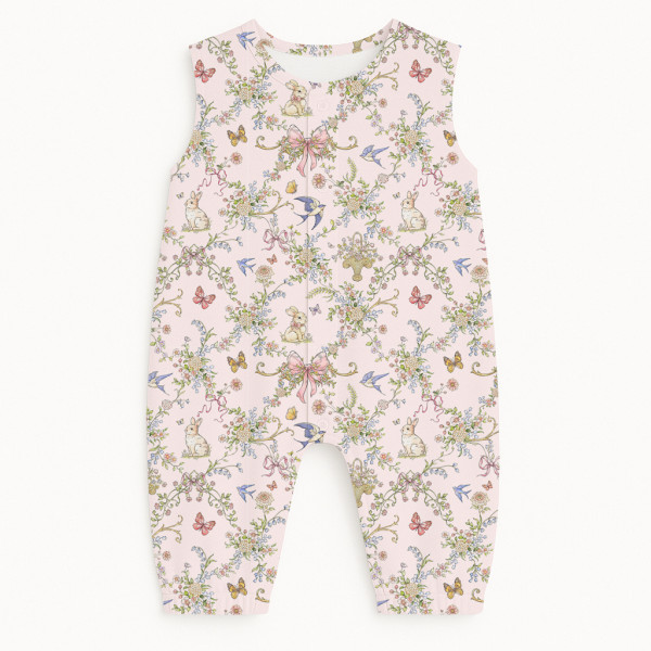 Длинный песочник с рукавами из хлопка Supima R009 PETAL