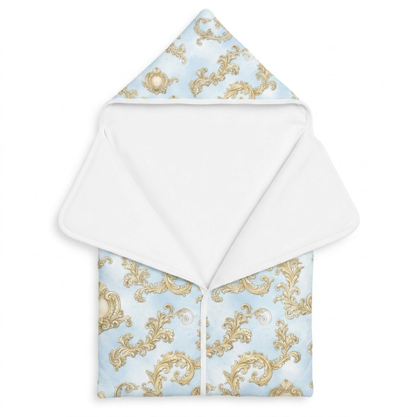 Затишний Конверт (кокон) Babynest C001 ROYAL BLUSH BLUE