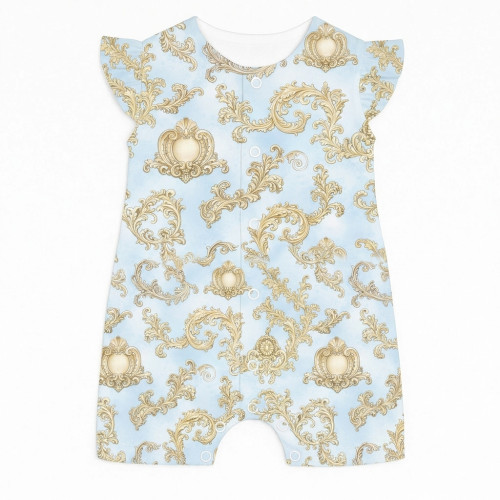 Пісочник із бавовни Supima з крильцями R007 ROYAL BLUSH BLUE
