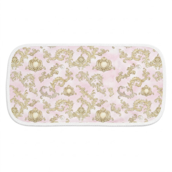 Мусліновий слюнявчик BB009 – органічна бавовна Supima ROYAL BLUSH PINK