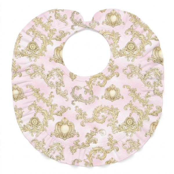 Слинявчик з обробкою рюшкой BIB006 ROYAL BLUSH PINK
