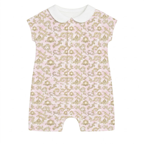 Пісочник із бавовни з комірцем Supima R003CL ROYAL BLUSH PINK