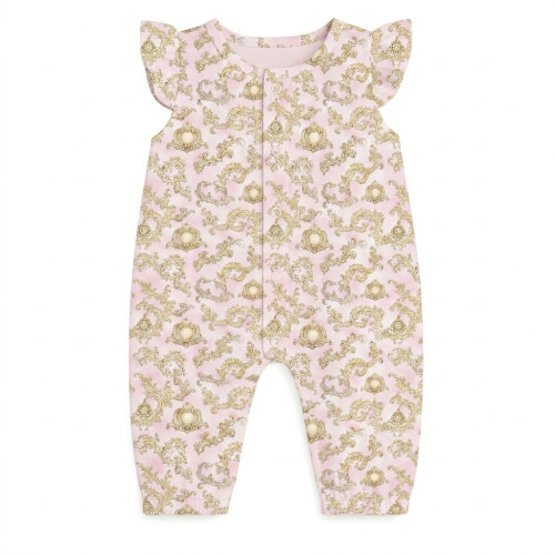 Довгий пісочник із крильцями з бавовни Supima R011 ROYAL BLUSH PINK