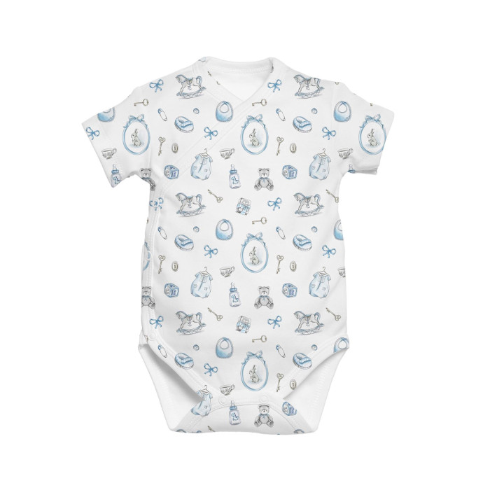 Боді Kimono з кортким рукавом для немовлят BSHL004