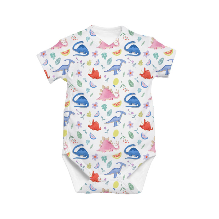 Боді Kimono з кортким рукавом для немовлят BSHL004