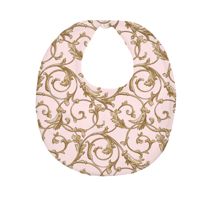 Слюнявчик з піко-обробкою BIB005 Allure Pink