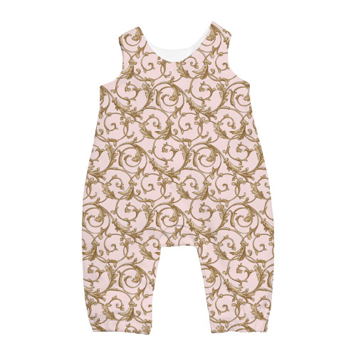 Длинный песочник с рукавами из хлопка Supima R009 Allure Pink