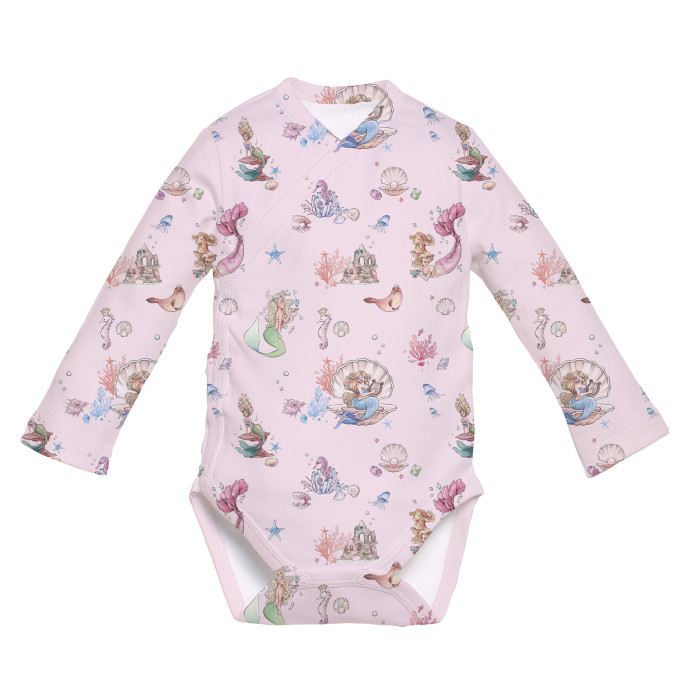 Боді Kimono з довгим рукавом для немовлят BLS004
