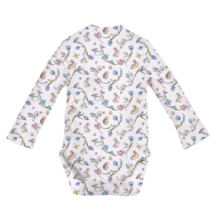 Боді Kimono з довгим рукавом для немовлят BLS004