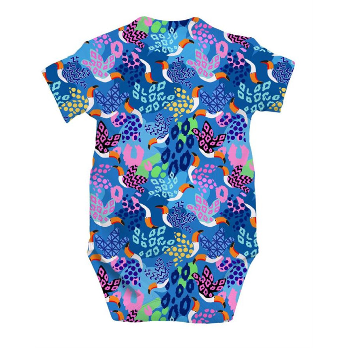 Боді Kimono з кортким рукавом для немовлят BSHL004