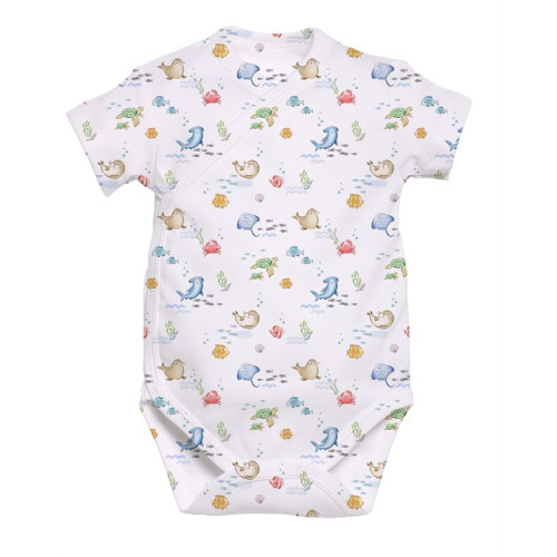 Боди  Kimono с коротким рукавом для малышей BSHL004