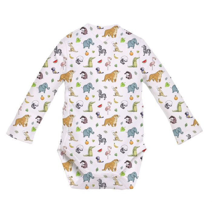 Боді Kimono з довгим рукавом для немовлят BLS004