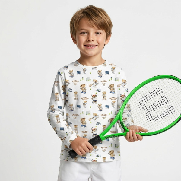 Футболка з довгим рукавом для хлопчиків та дівчаток TSH002 TENNIS ACADEMY