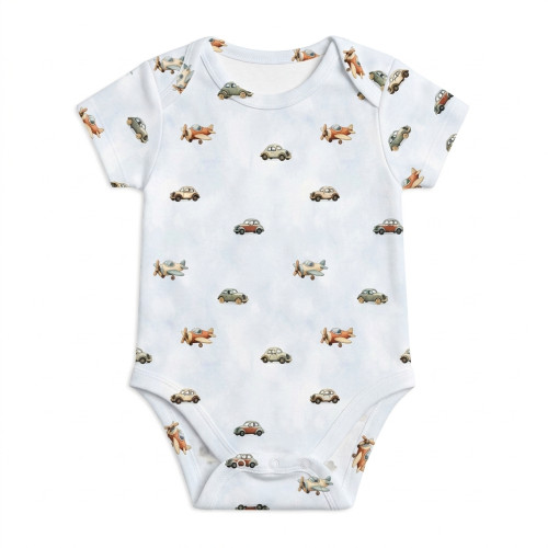 Боді з коротким рукавом для немовлят BSHL001  VELVET WATERCOLOR