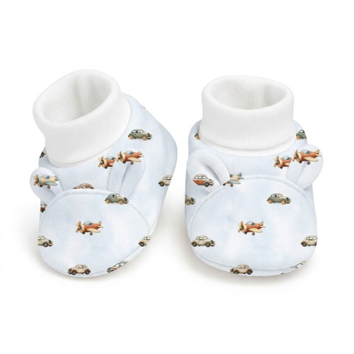 Забавні пінетки з вушками BT001 VELVET WATERCOLOR
