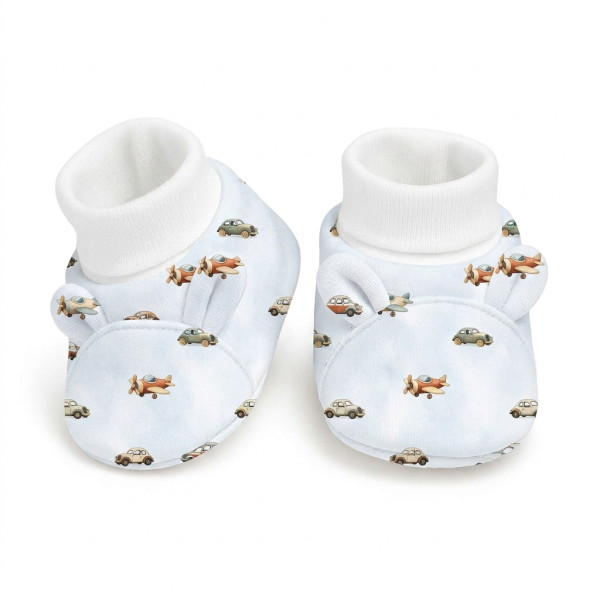 Забавні пінетки з вушками BT001 VELVET WATERCOLOR