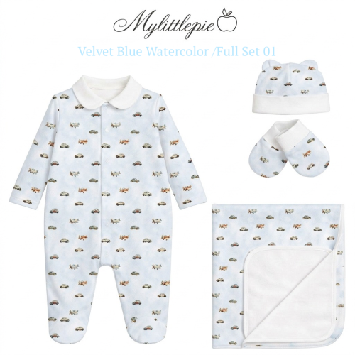 Комплект Full Set FS01 VELVET WATERCOLOR 3 pc