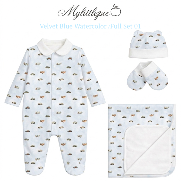 Комплект Full Set FS01 VELVET WATERCOLOR 3 pc