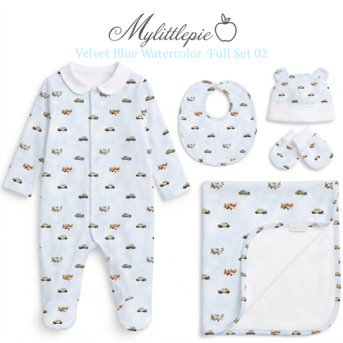 Комплект Full Set FS02 VELVET WATERCOLOR 4 pc