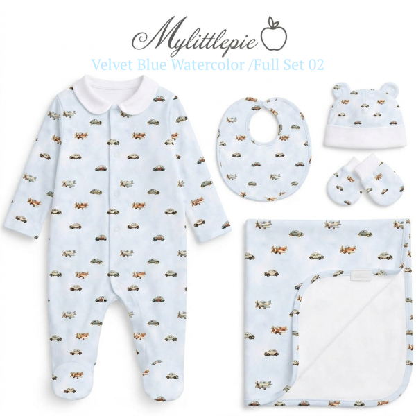 Комплект Full Set FS02 VELVET WATERCOLOR 4 pc