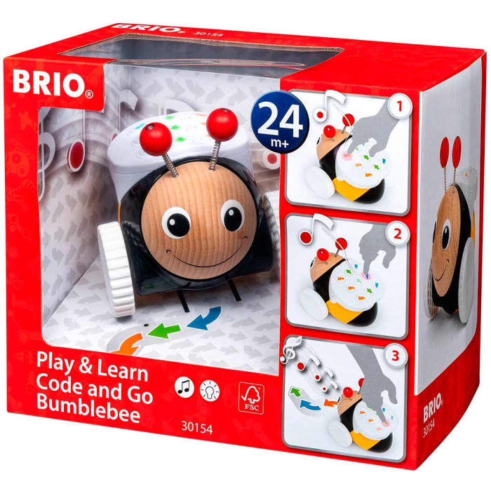 Інтерактивна розвиваюча іграшка BRIO Джміль (30154)