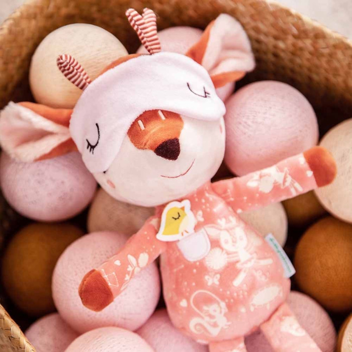 М'яка іграшка Lilliputiens Оленя Стелла (світиться у темряві) (83448)
