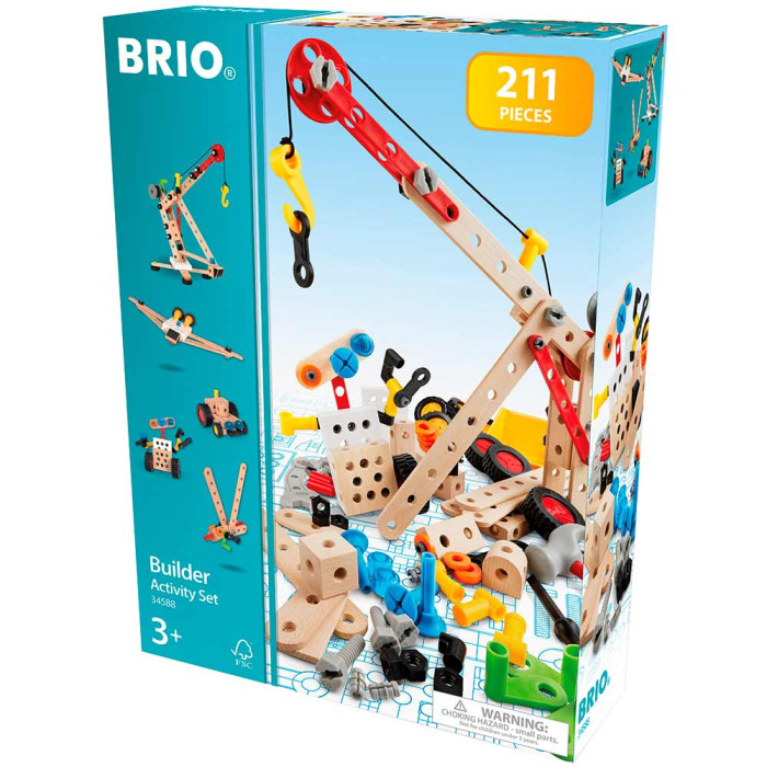 Конструктор BRIO Builder 211 ел. (34588)