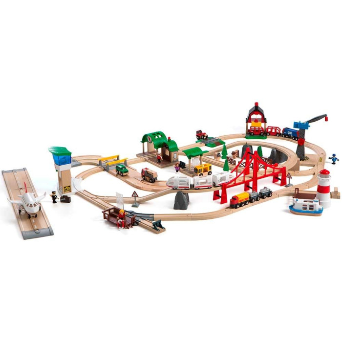 Дитяча залізниця BRIO World Deluxe (33766)