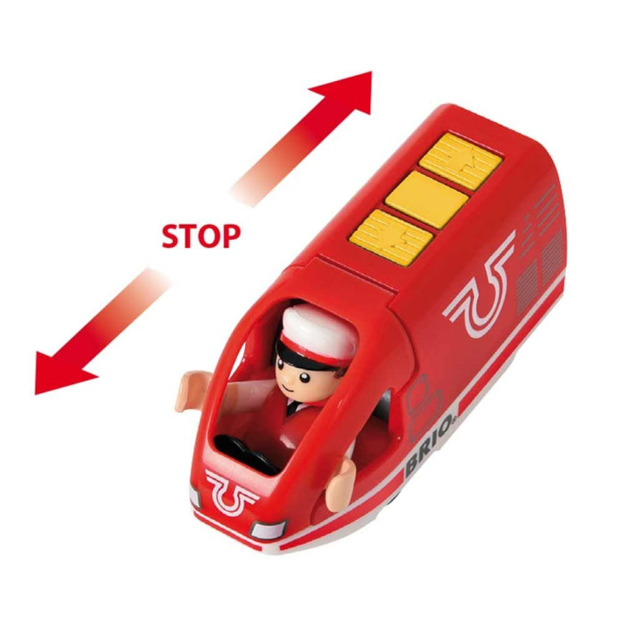Пасажирський поїзд BRIO c USB підзарядкою (33746)