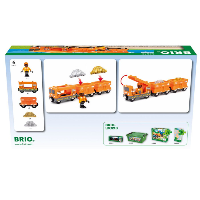 Вантажний поїзд BRIO (36049)