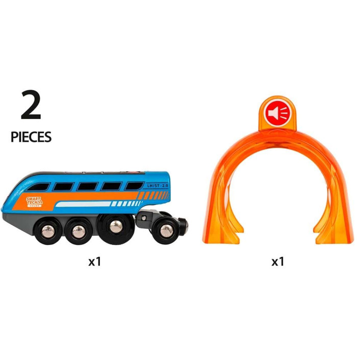 Локомотив BRIO Smart Tech зі звукозаписом (33971)