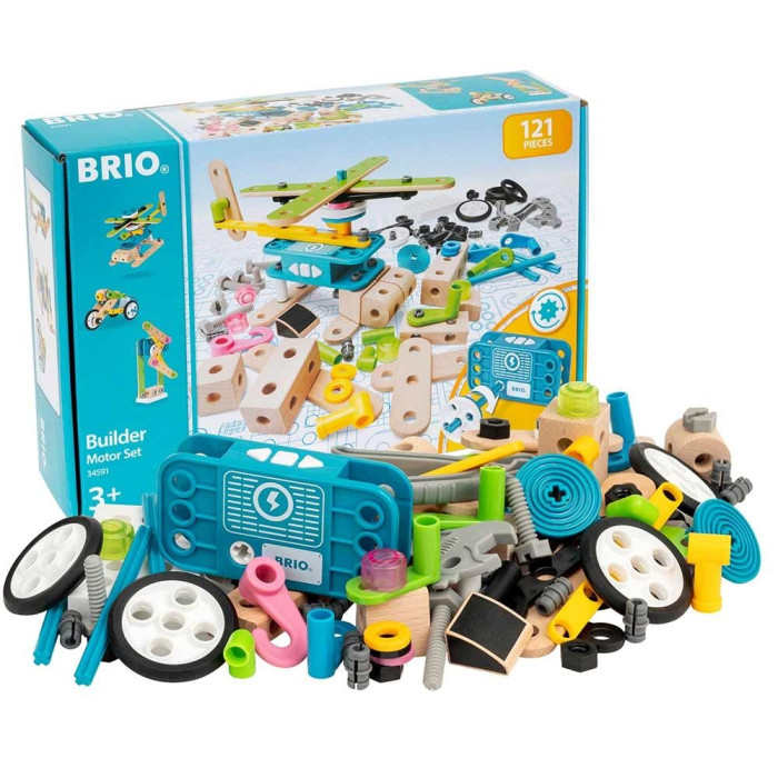 Конструктор BRIO Builder із мотором 121 ел. (34591)