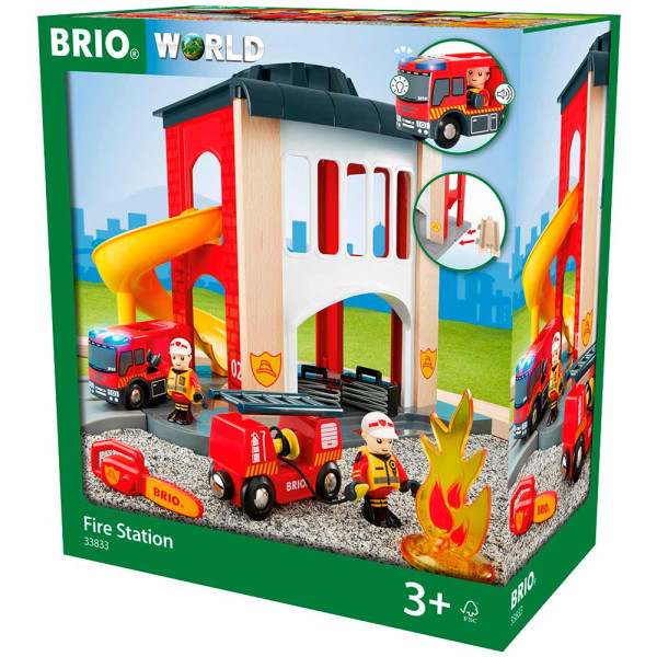 Игровой набор BRIO Пожарная станция (33833)