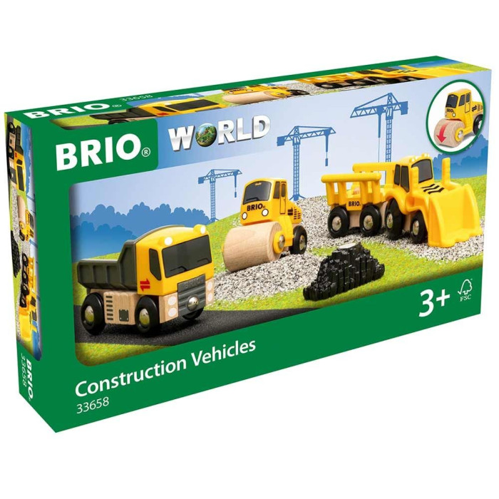Набір іграшкової будівельної техніки BRIO (33658)