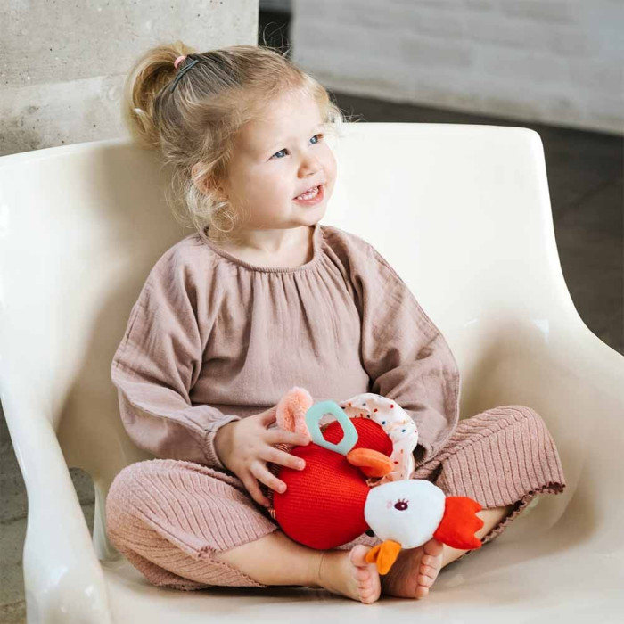 Іграшка з розвиваючими елементами Lilliputiens Курочка Полетт (83262)