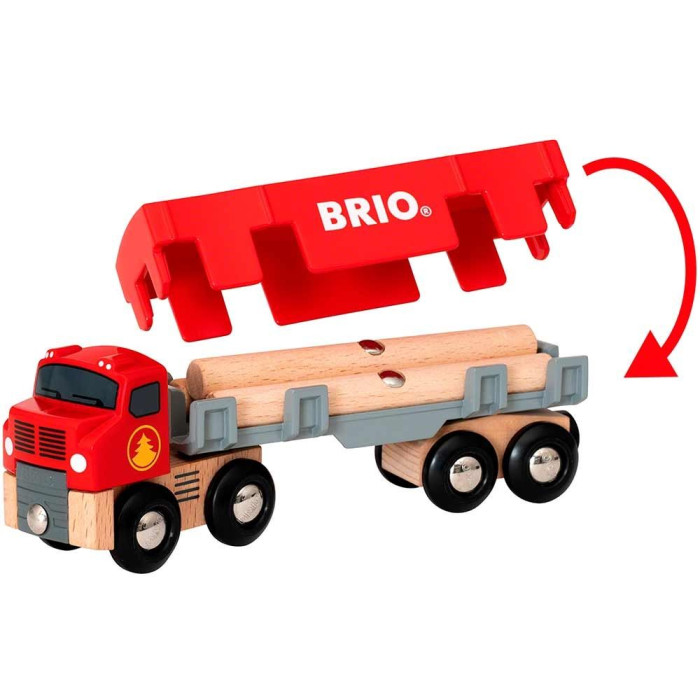 Вантажівка-лісовоз для залізниці BRIO (33657)